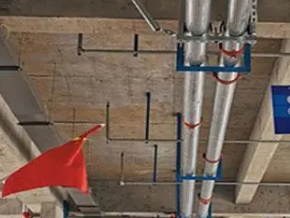 河东管廊支架的安装方法